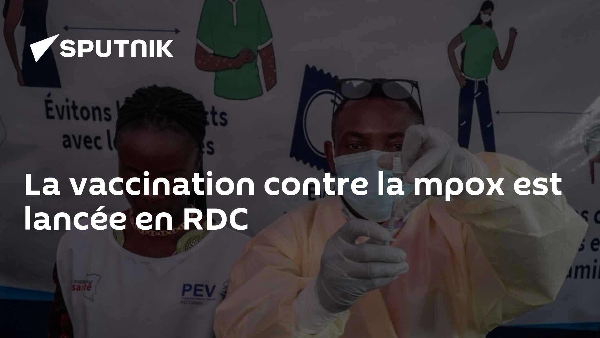 La vaccination contre la mpox est lancée en RDC