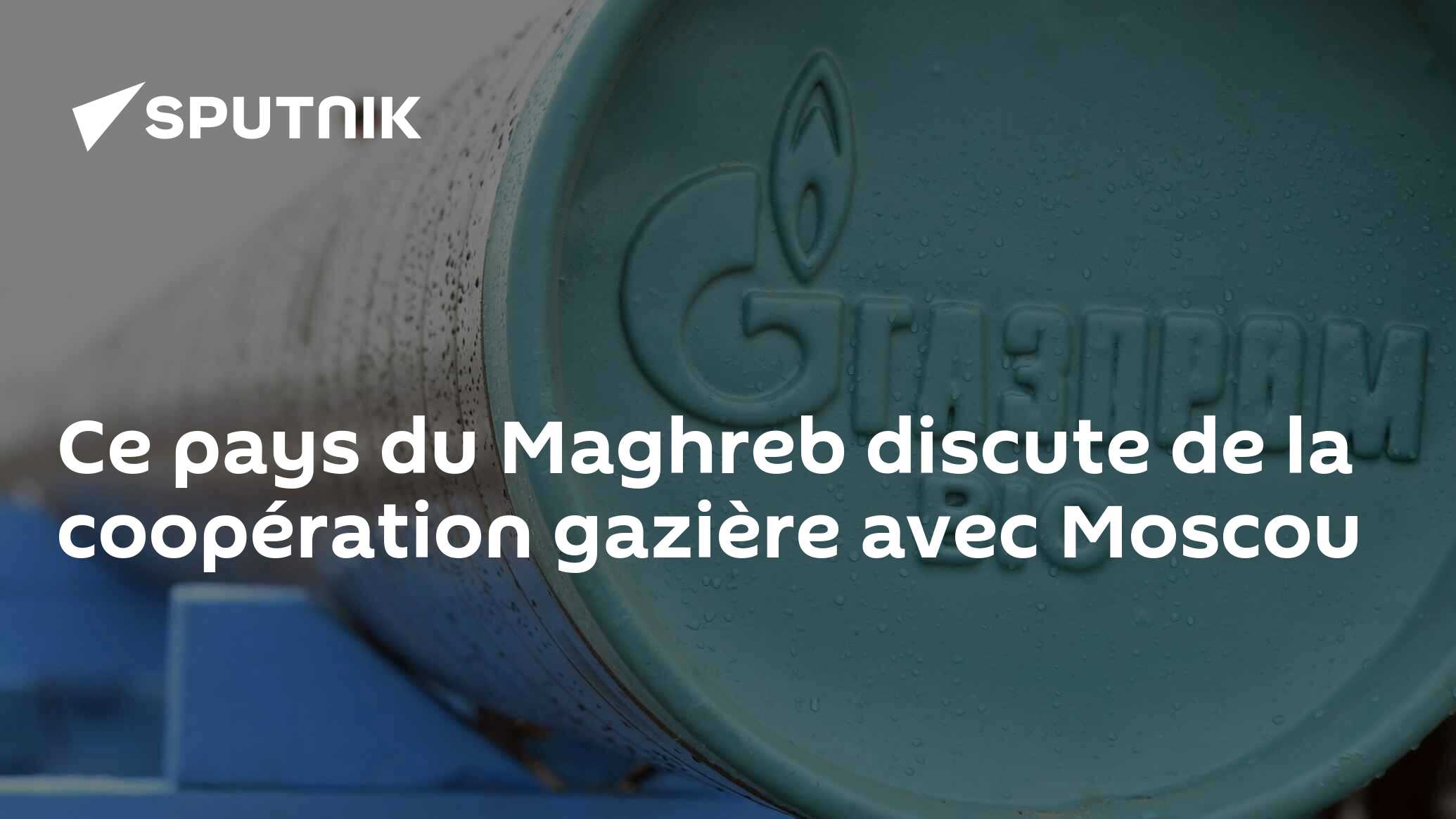 Ce pays du Maghreb discute de la coopération gazière avec Moscou