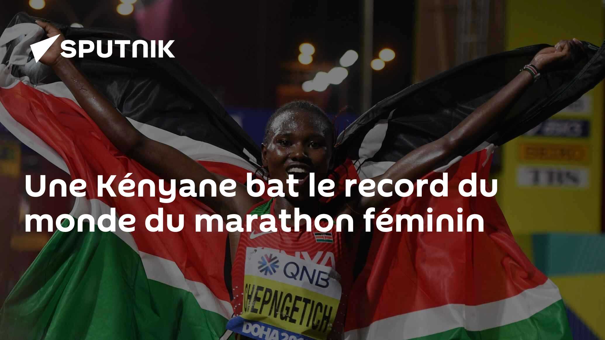 Une Kényane bat le record du monde du marathon féminin