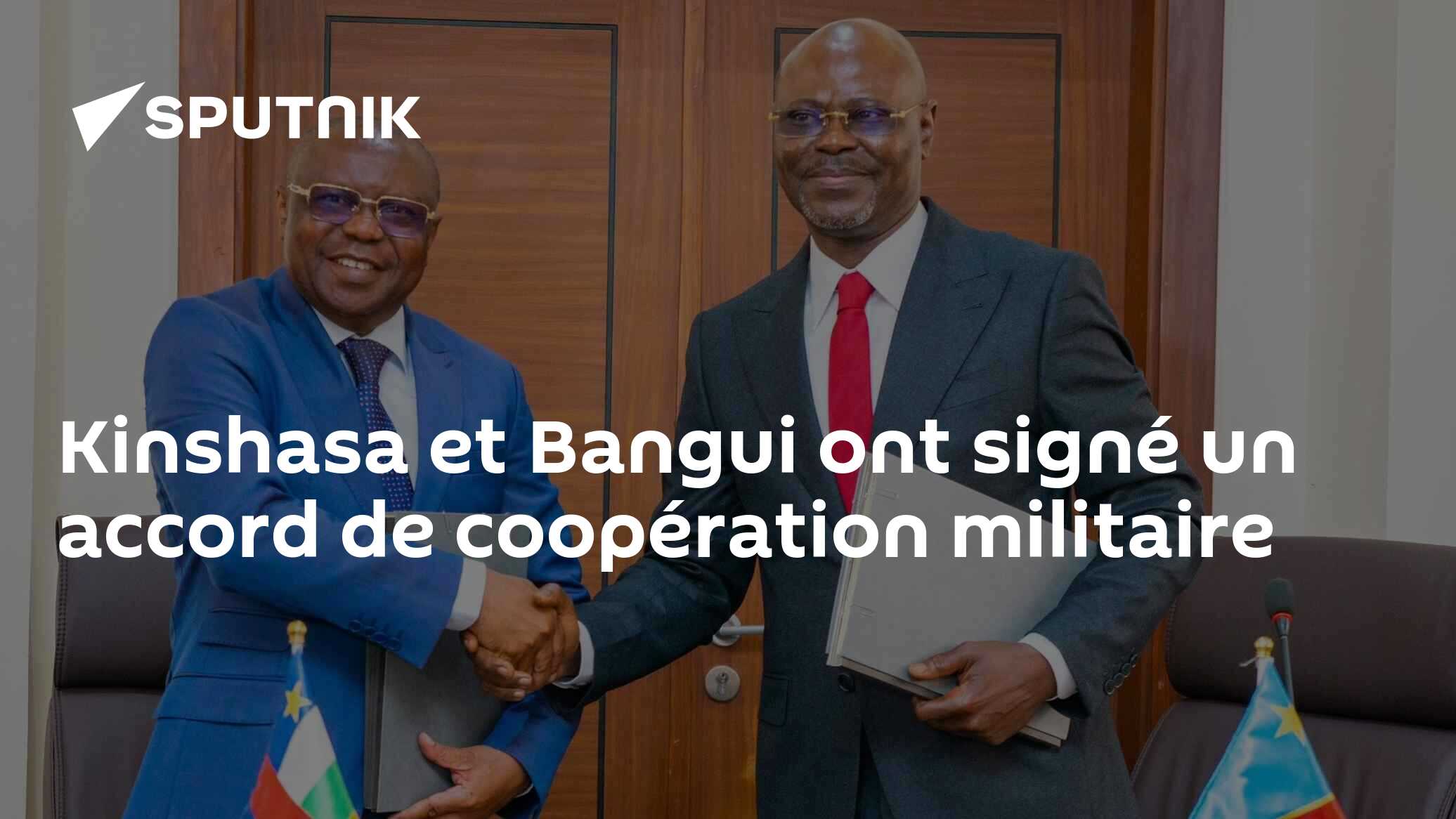 Kinshasa et Bangui ont signé un accord de coopération militaire