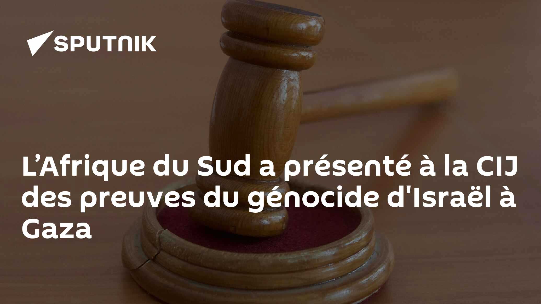 L’Afrique du Sud a présenté à la CIJ des preuves du génocide d'Israël à Gaza