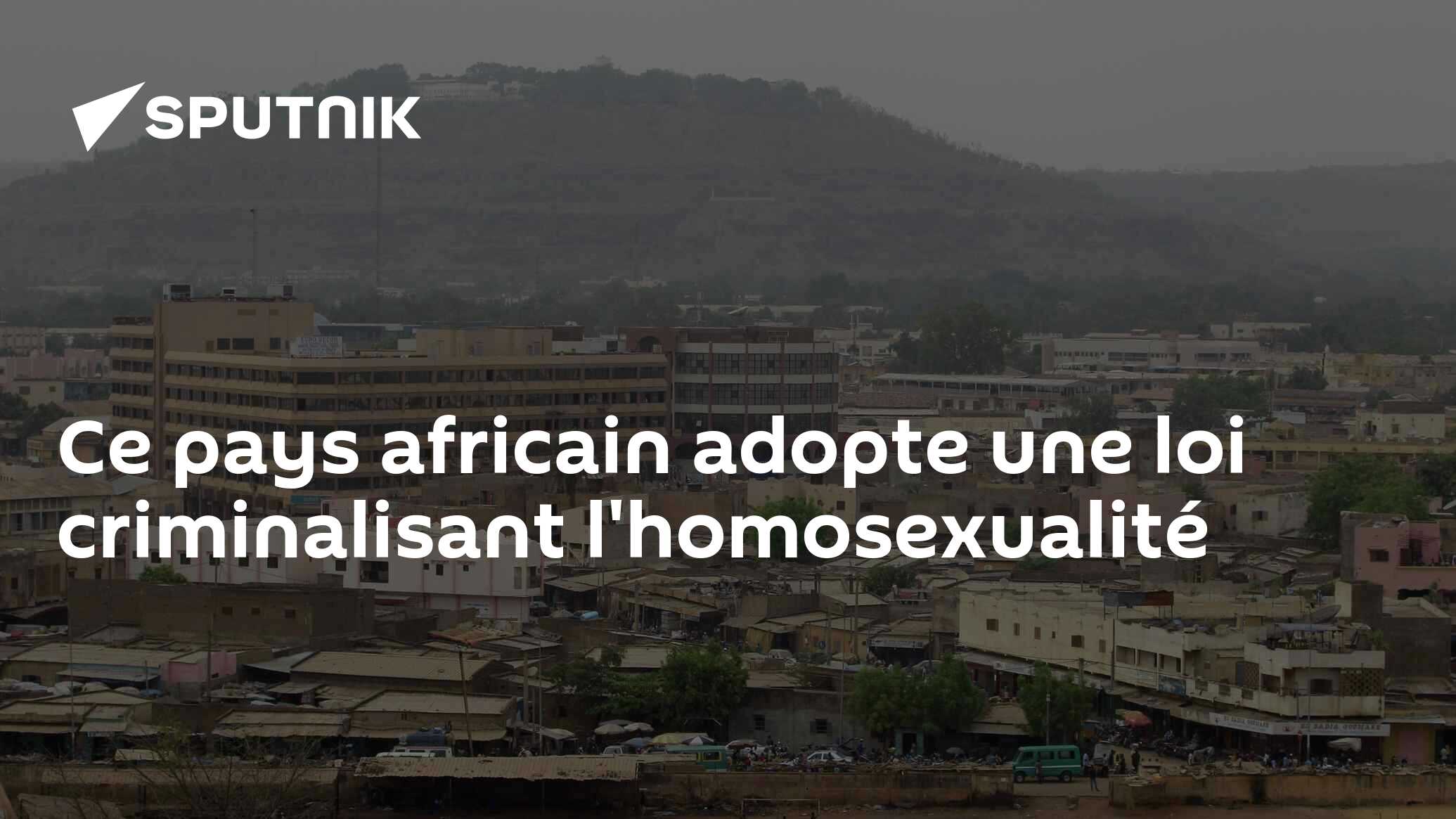 Ce pays africain adopte une loi criminalisant l'homosexualité
