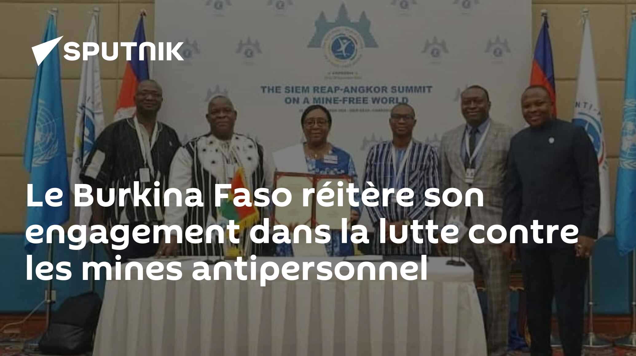 Le Burkina Faso réitère son engagement dans la lutte contre les mines antipersonnel