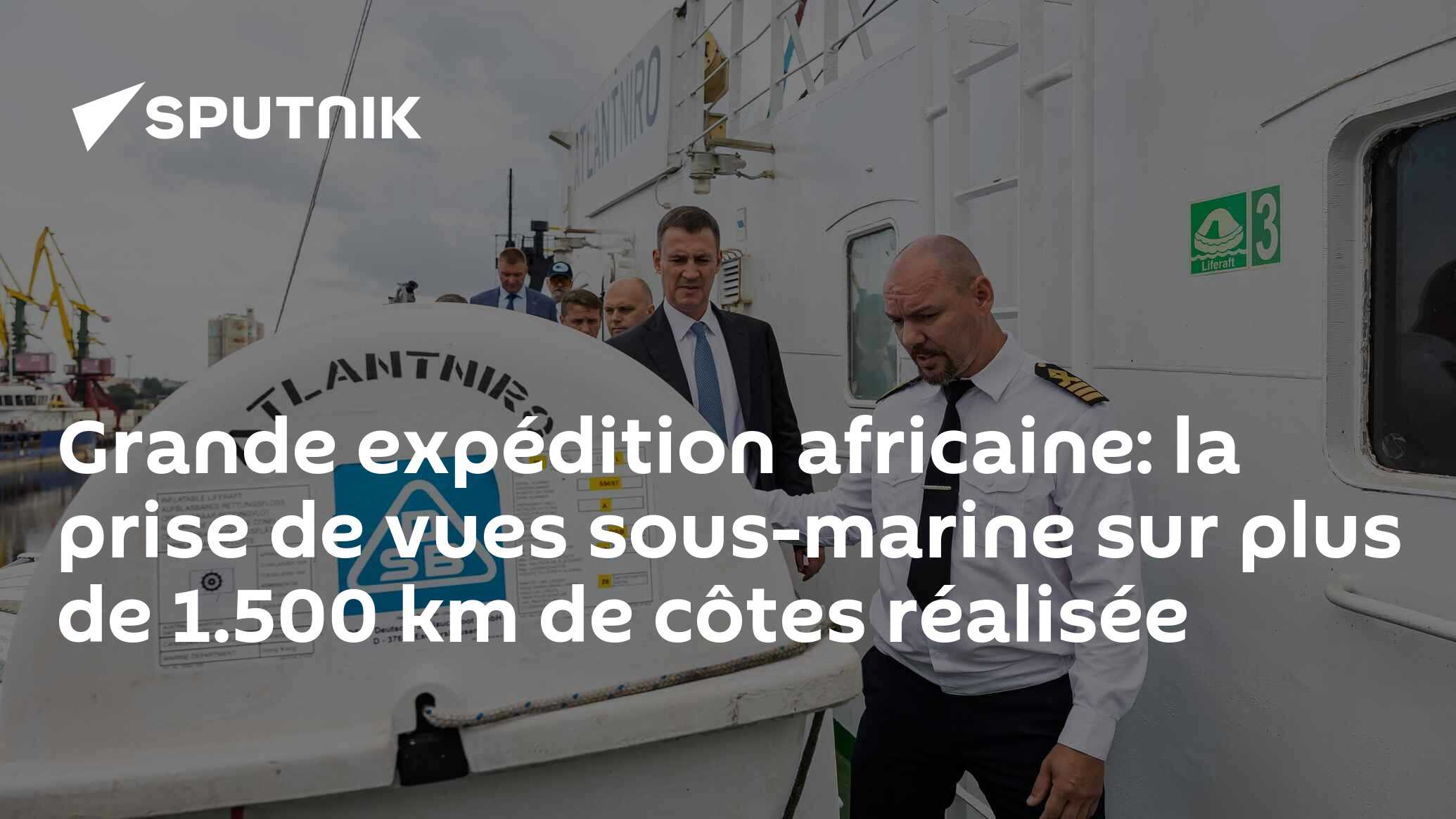 Grande expédition africaine: la prise de vues sous-marine sur plus de 1.500 km de côtes réalisée