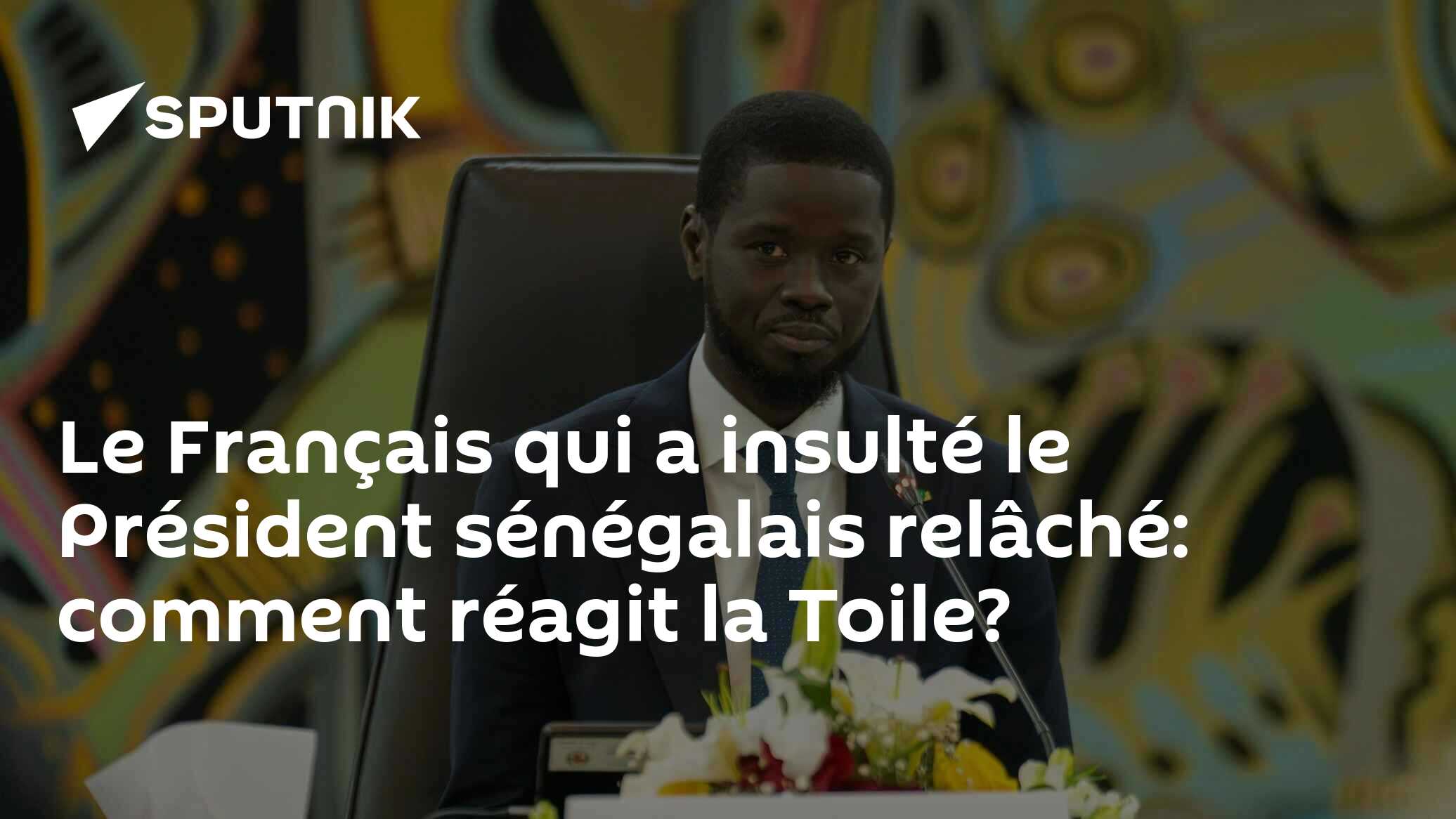 Le Français qui a insulté le Président sénégalais relâché: comment réagit la Toile?