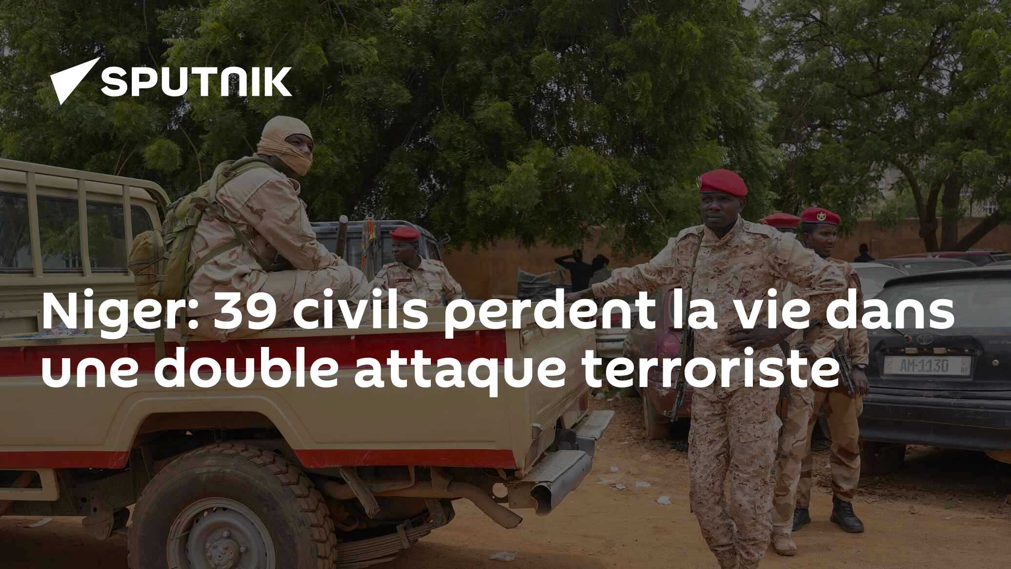 Niger: 39 civils perdent la vie dans une double attaque terroriste