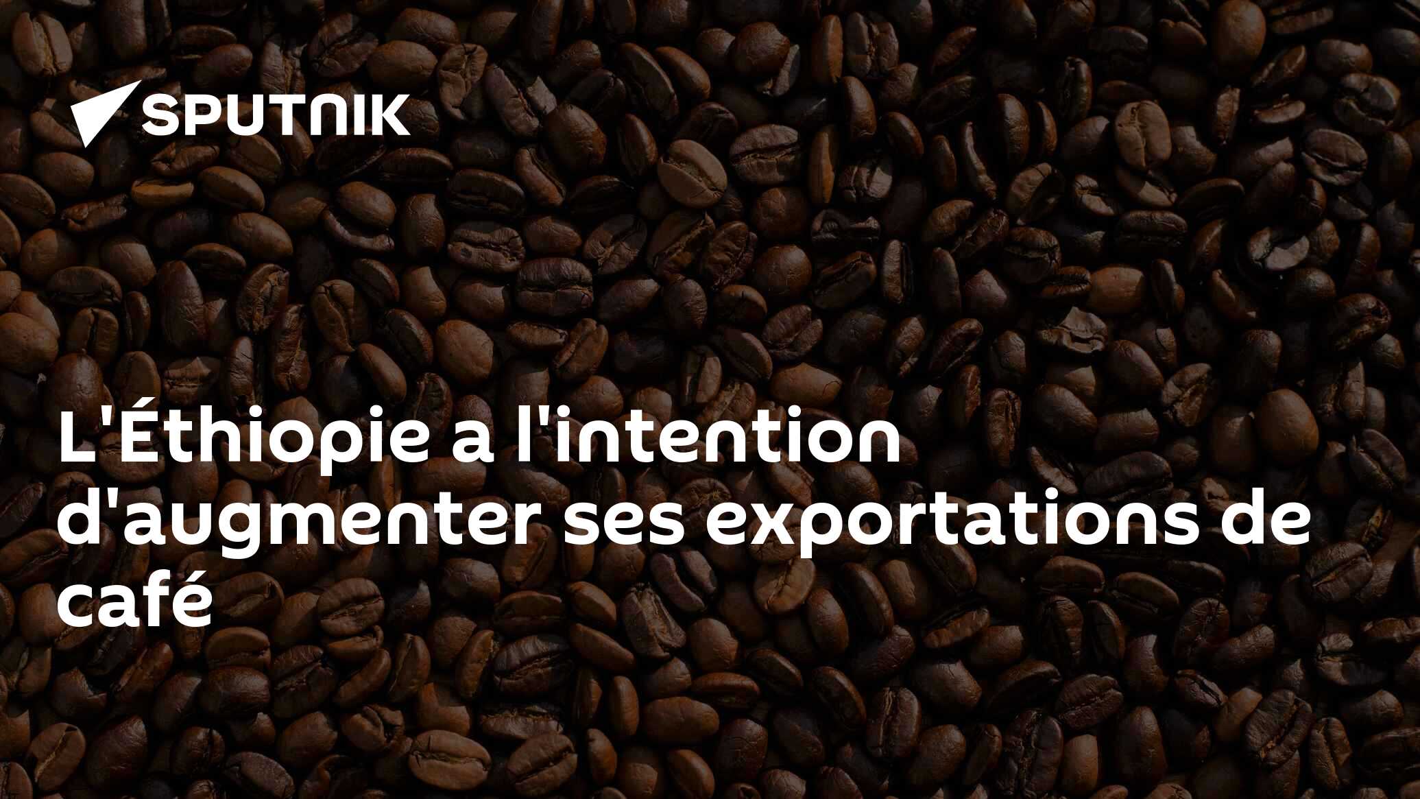 L'Éthiopie a l'intention d'augmenter ses exportations de café
