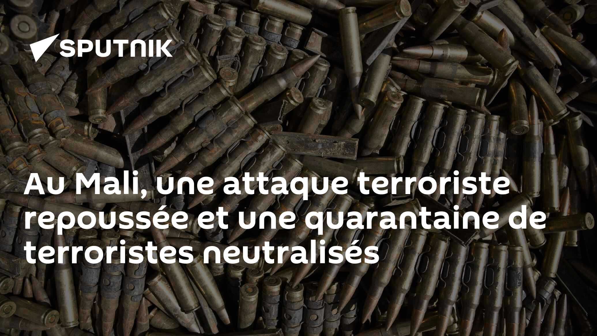 Au Mali, une attaque terroriste repoussée et une quarantaine de terroristes neutralisés