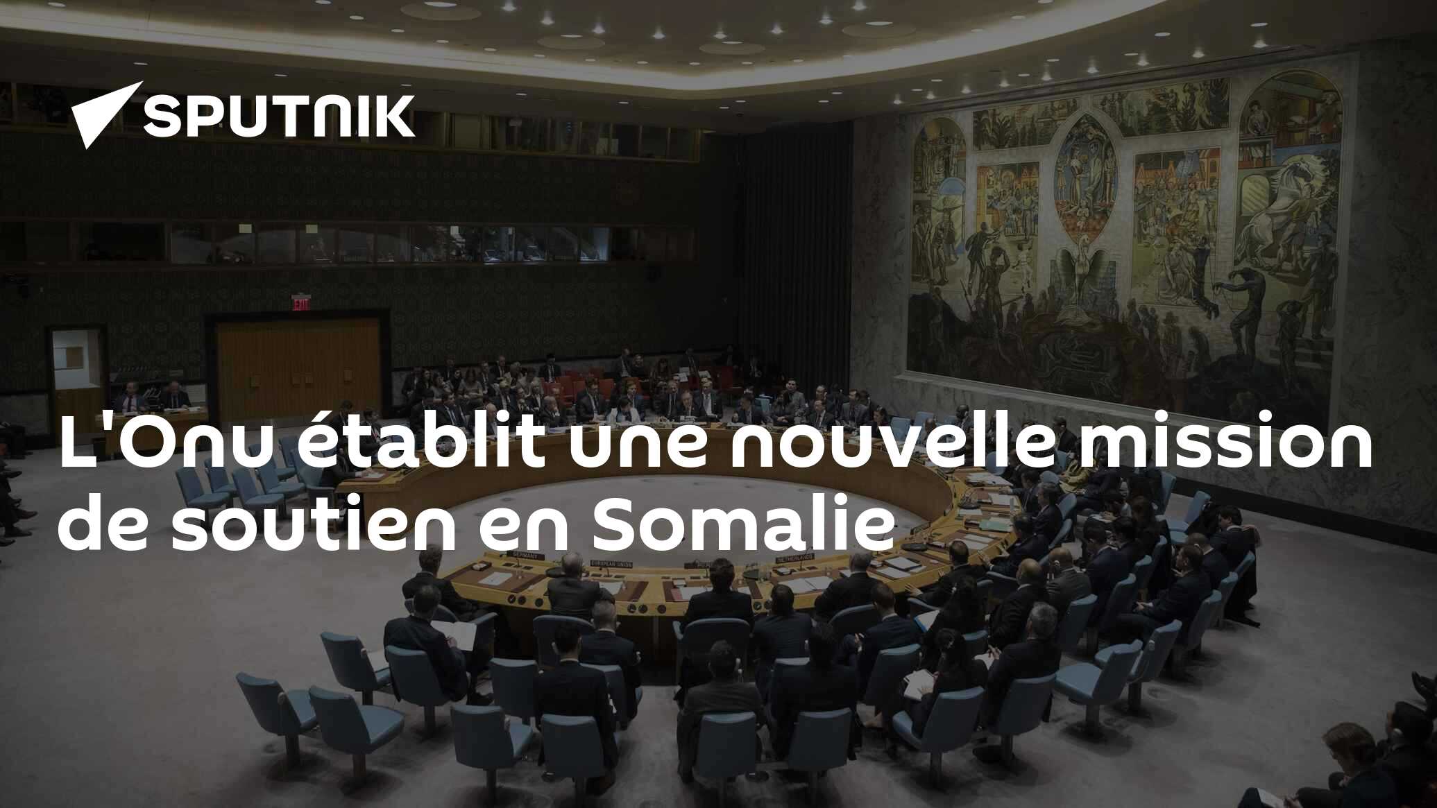 L'Onu établit une nouvelle mission de soutien en Somalie