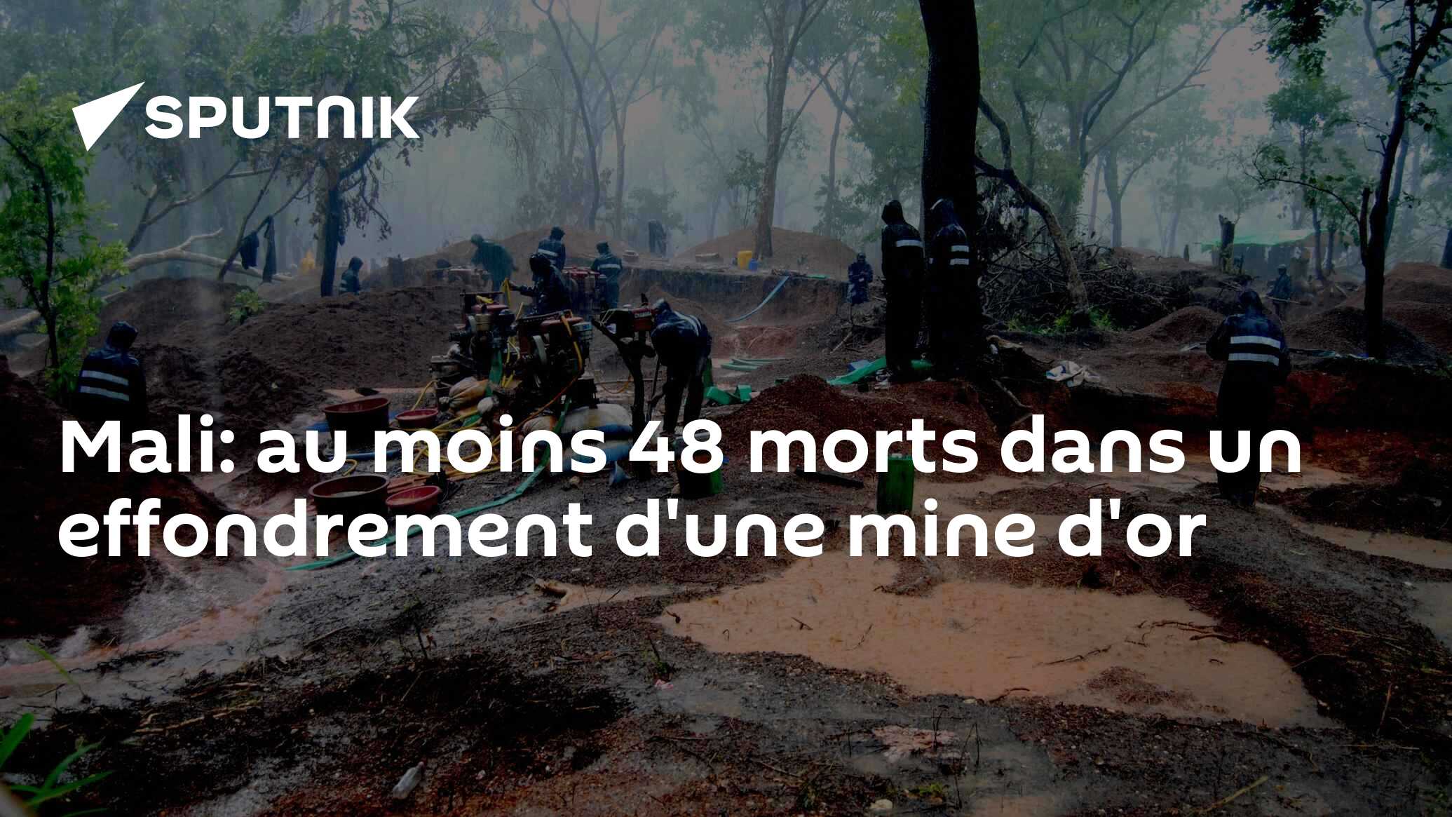 Mali: au moins 48 morts dans un effondrement d'une mine d'or