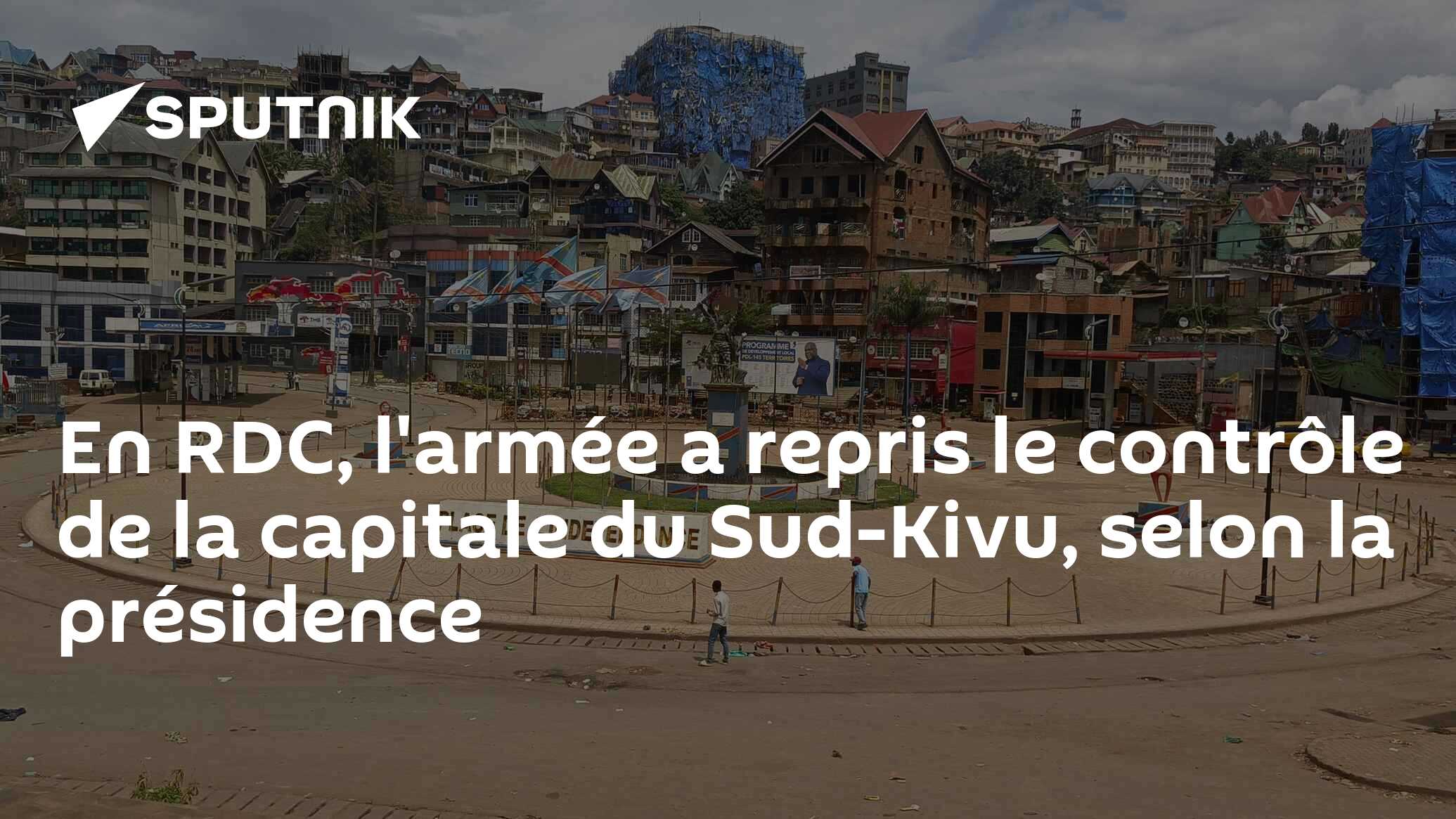 En RDC, l'armée a repris le contrôle de la capitale du Sud-Kivu, selon la présidence