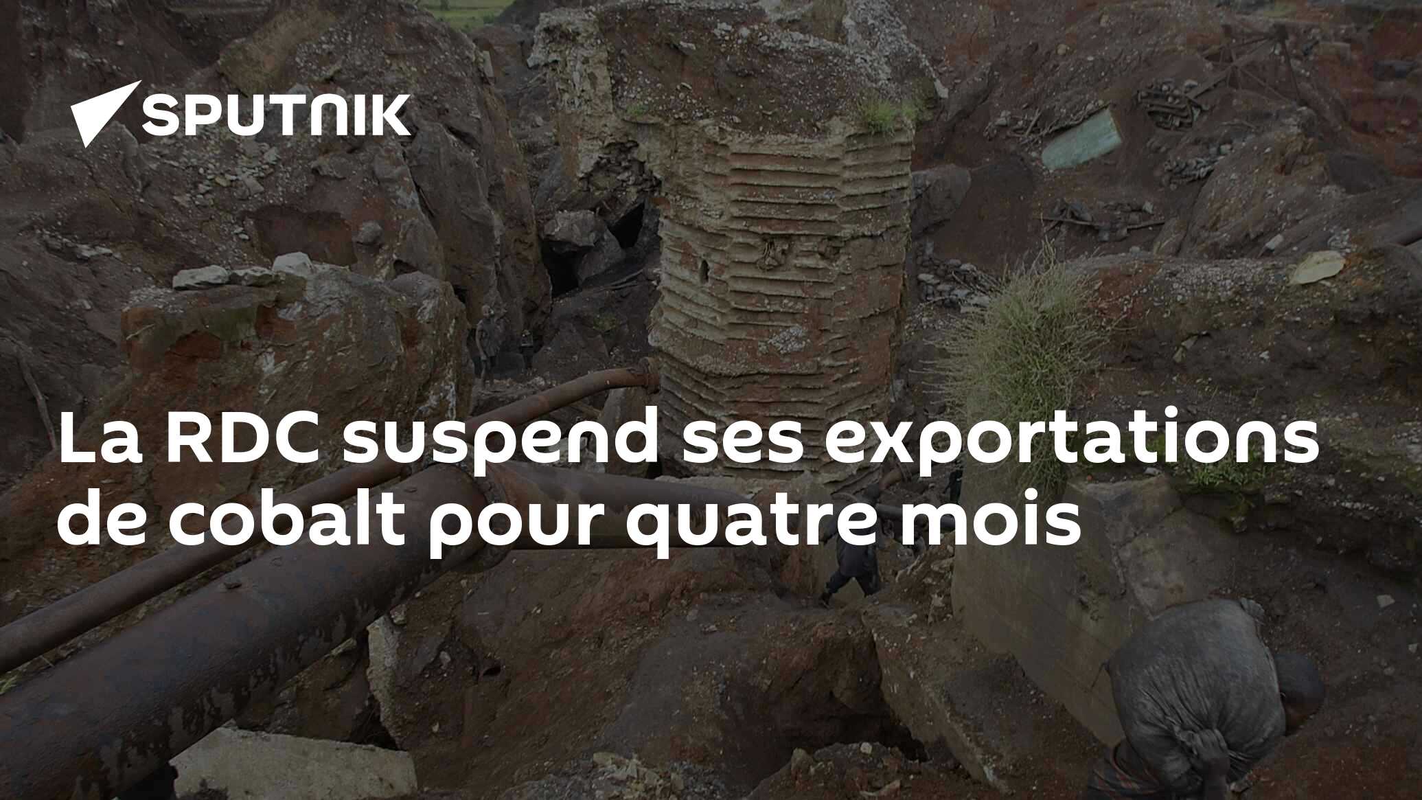 La RDC suspend ses exportations de cobalt pour quatre mois