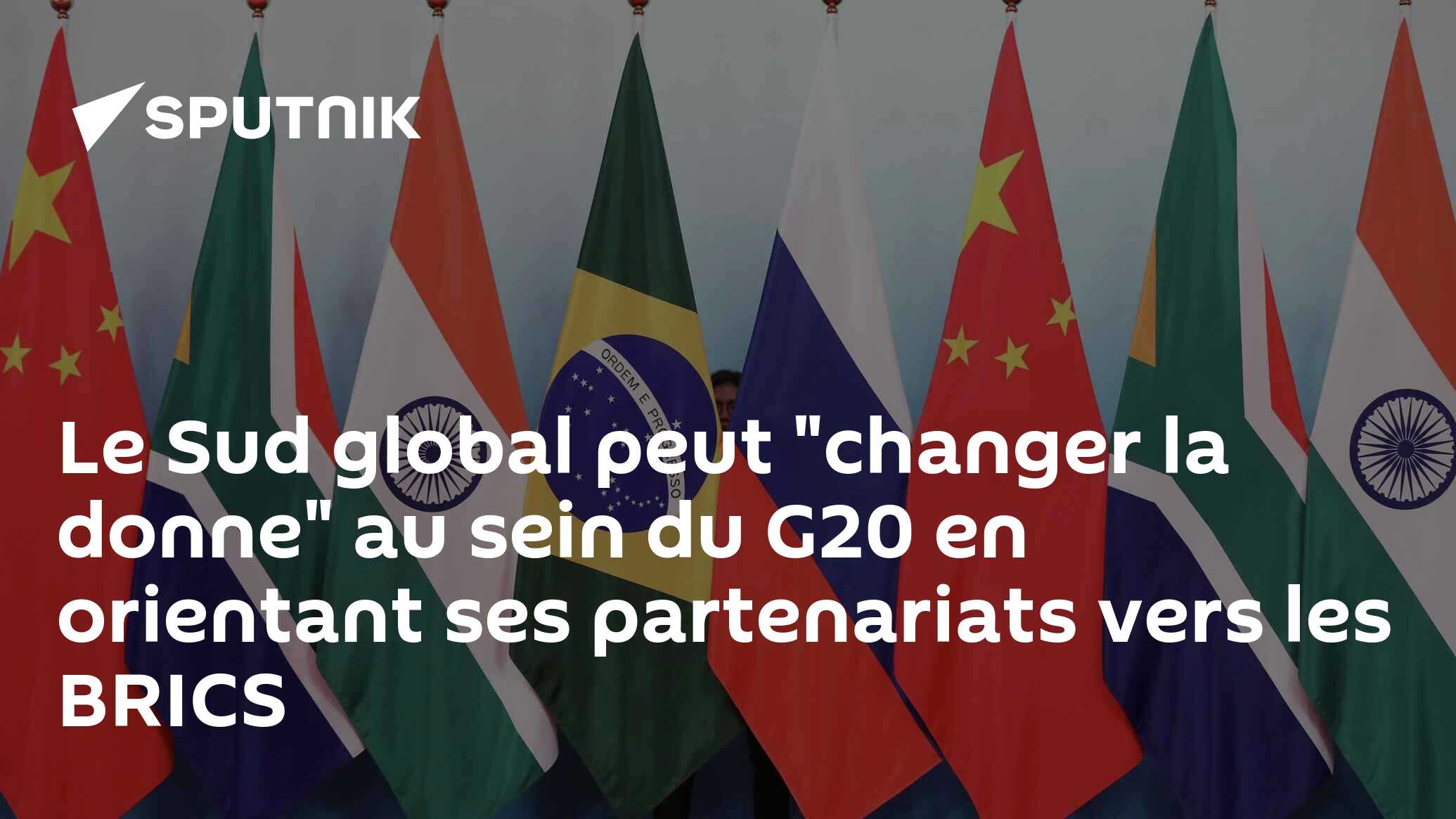 Le Sud global peut "changer la donne" au sein du G20 en orientant ses partenariats vers les BRICS