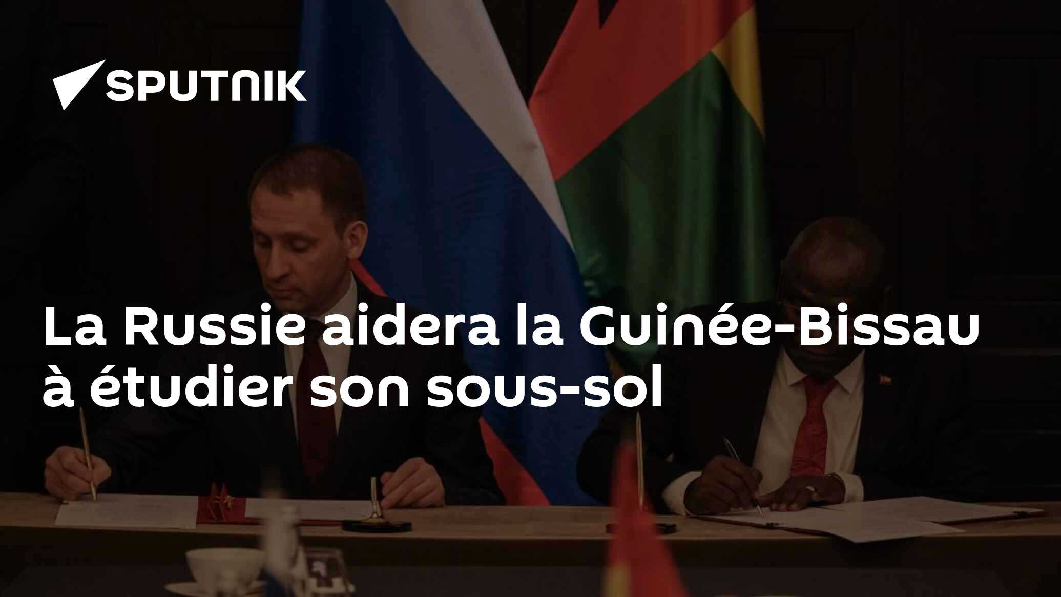 La Russie aidera la Guinée-Bissau à étudier son sous-sol