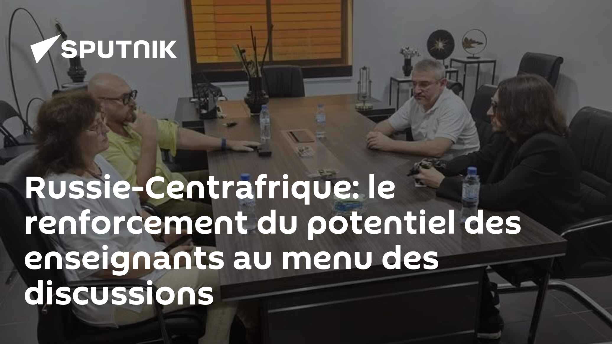 Russie-Centrafrique: le renforcement du potentiel des enseignants au menu des discussions