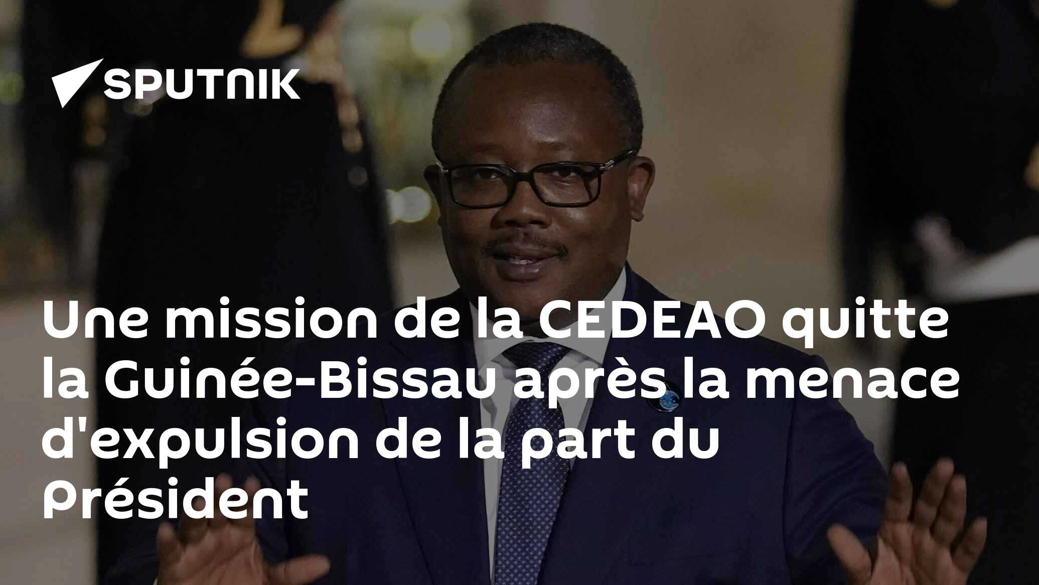 Une mission de la CEDEAO quitte la Guinée-Bissau après la menace d'expulsion de la part du Président