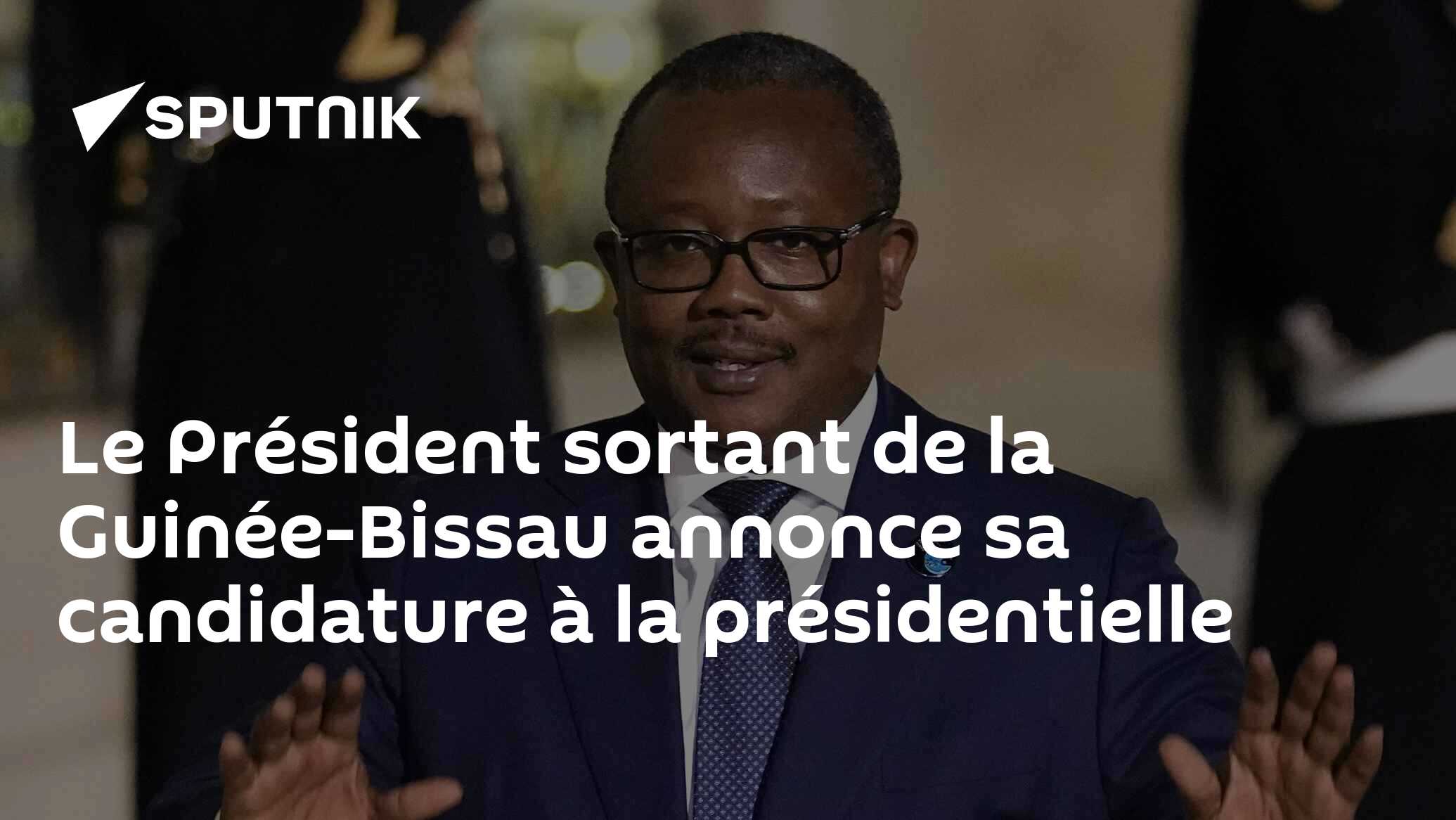 Le Président sortant de la Guinée-Bissau annonce sa candidature à la présidentielle