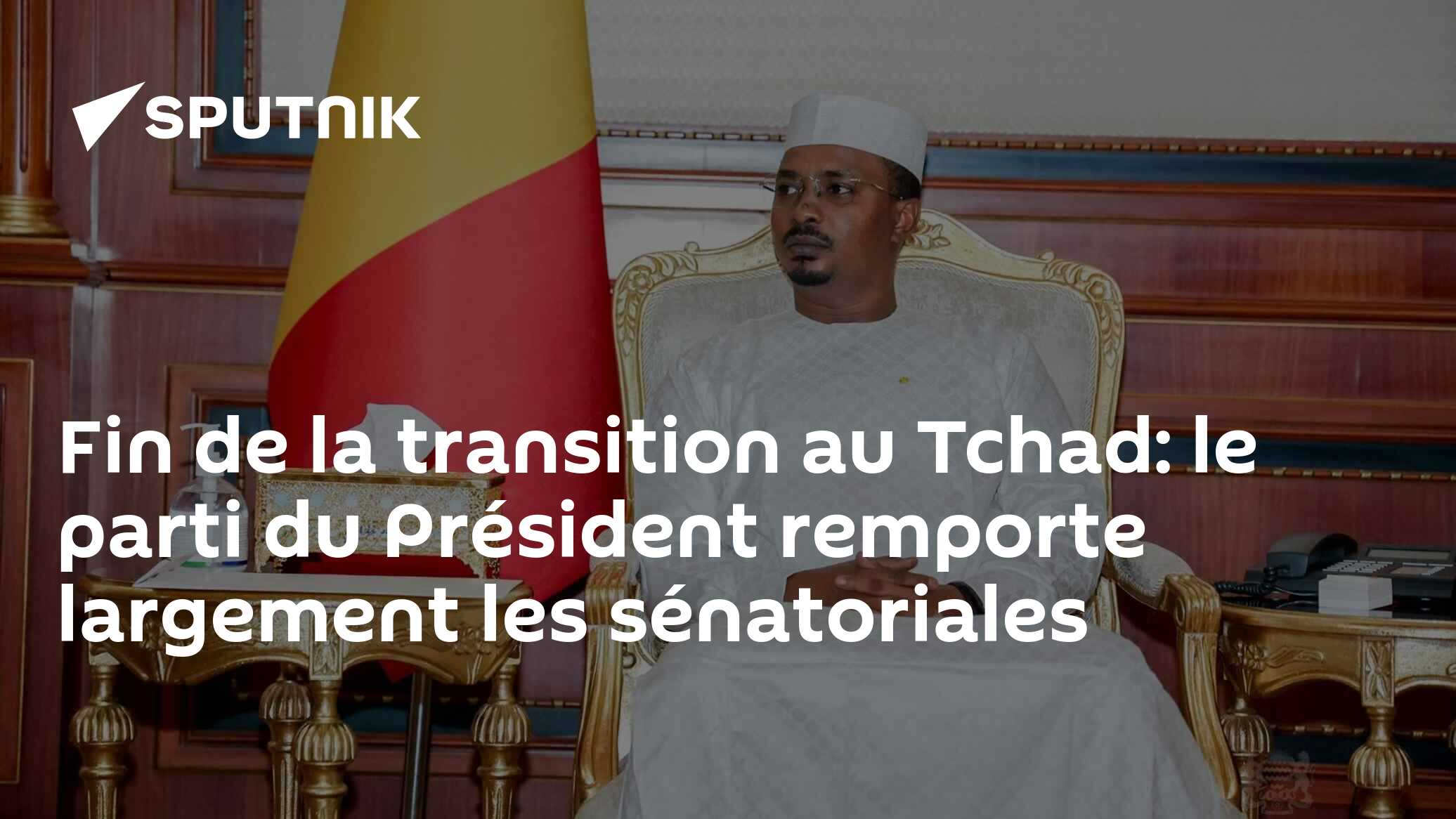 Fin de la transition au Tchad: le parti du Président remporte largement les sénatoriales