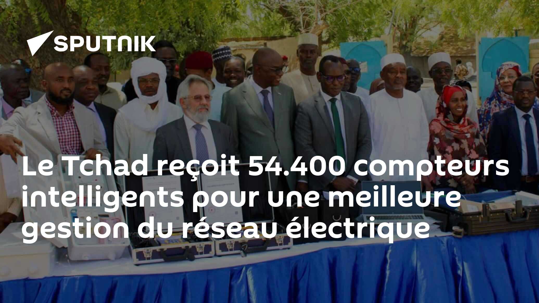 Le Tchad reçoit 54.400 compteurs intelligents pour une meilleure gestion du réseau électrique