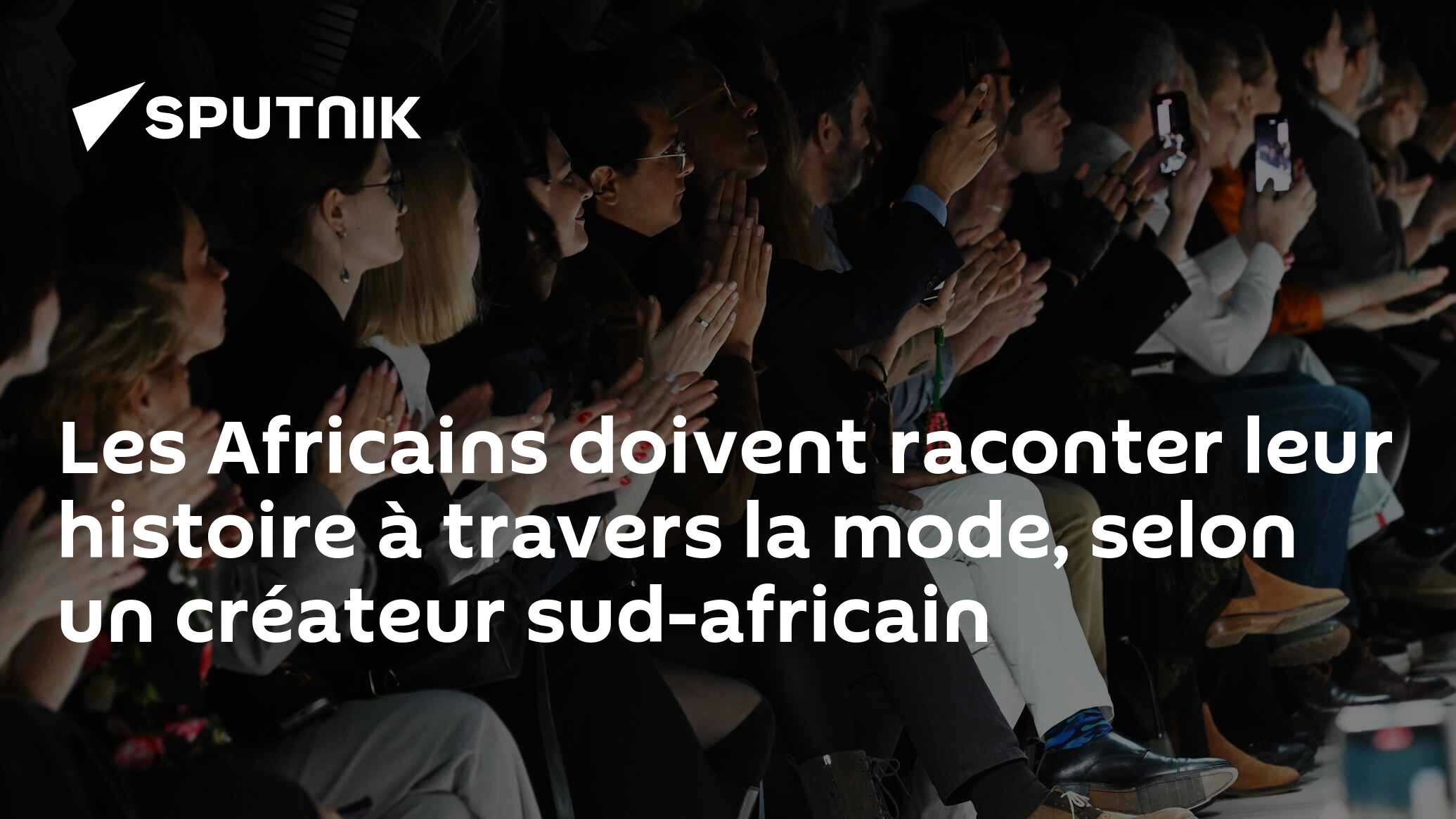 Les Africains doivent raconter leur histoire à travers la mode, selon un créateur sud-africain
