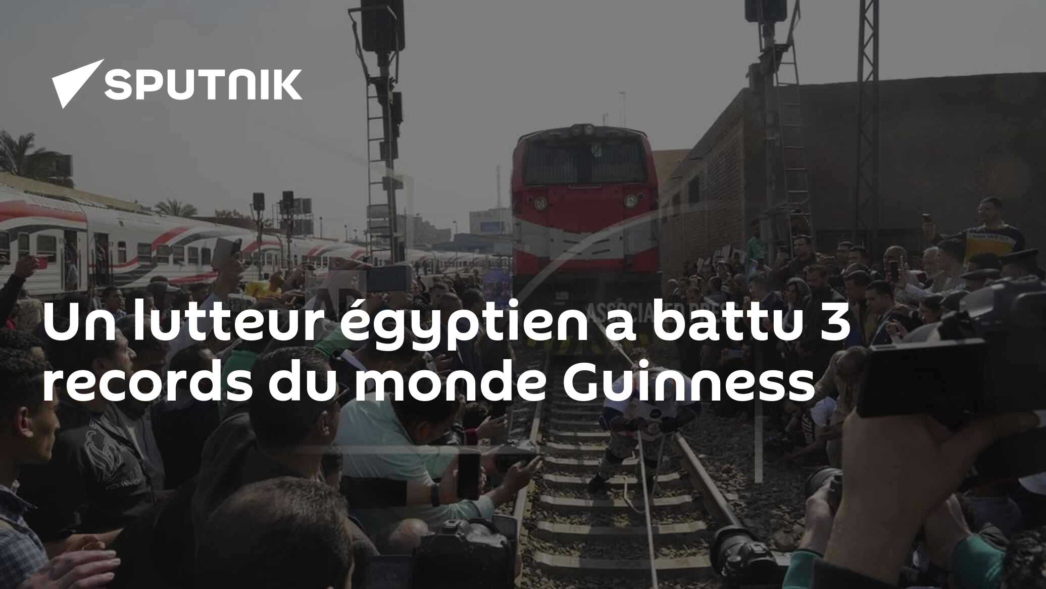 Un lutteur égyptien a battu 3 records du monde Guinness