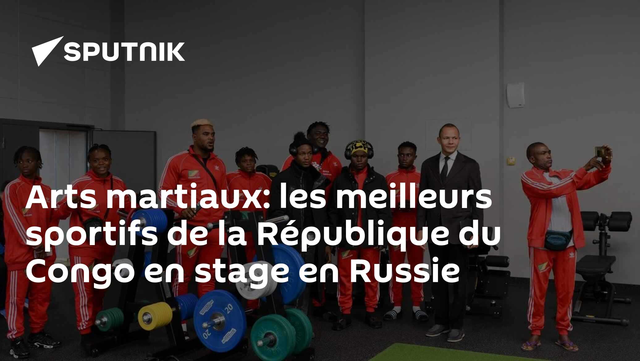 Arts martiaux: les meilleurs sportifs de la République du Congo en stage en Russie