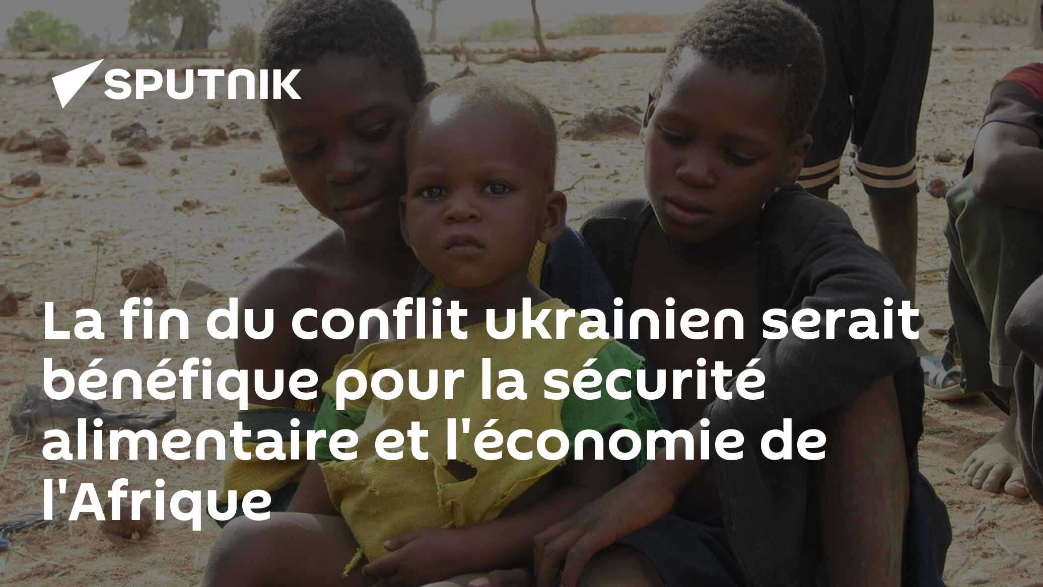 La fin du conflit ukrainien serait bénéfique pour la sécurité alimentaire et l'économie de l'Afrique