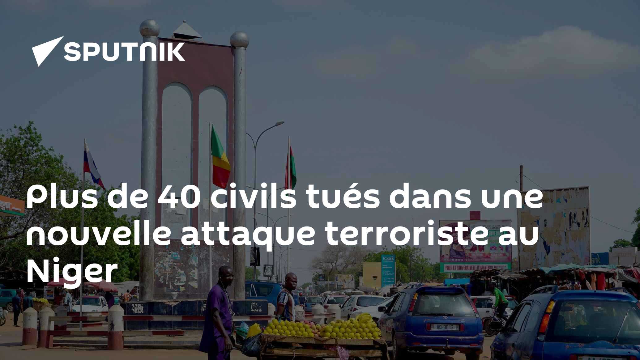 Plus de 40 civils tués dans une nouvelle attaque terroriste au Niger