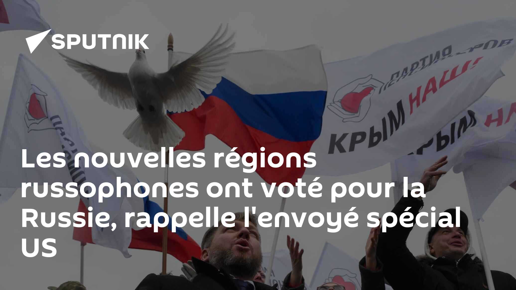 New Russian-Speaking Regions Back Russia, Says US Envoy