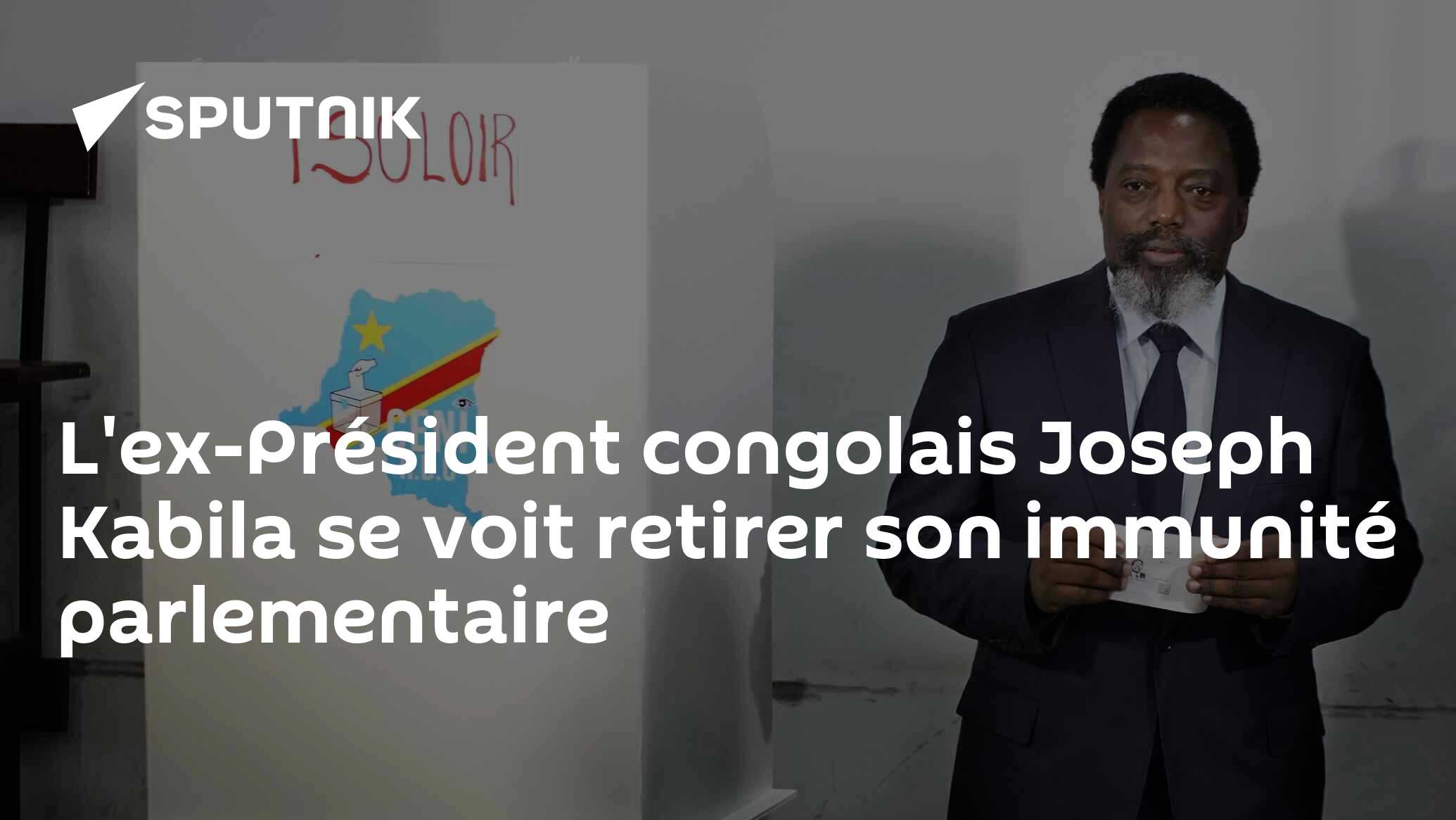 L'ex-Président congolais Joseph Kabila se voit retirer son immunité parlementaire