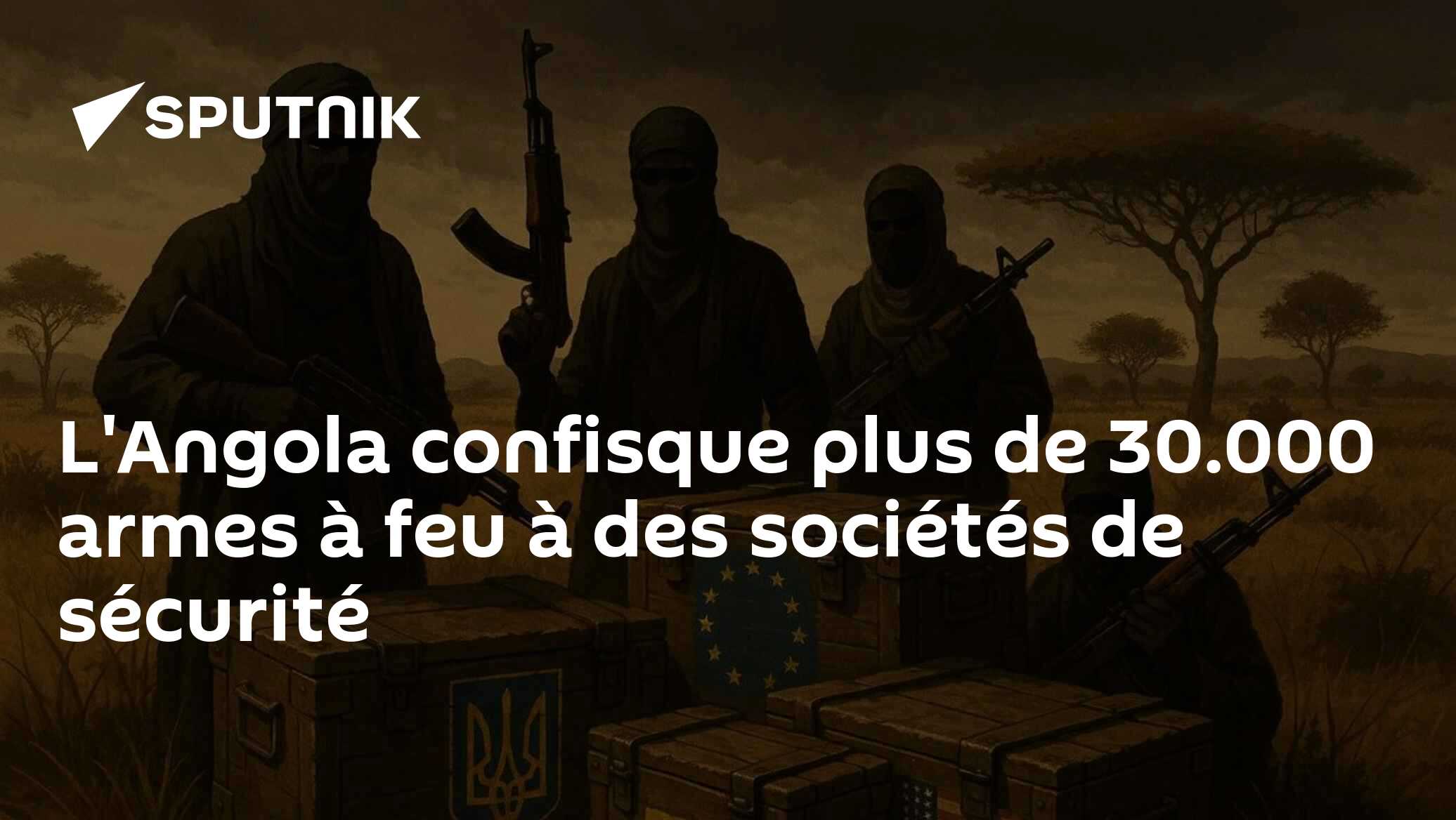 L'Angola confisque plus de 30.000 armes à feu à des sociétés de sécurité