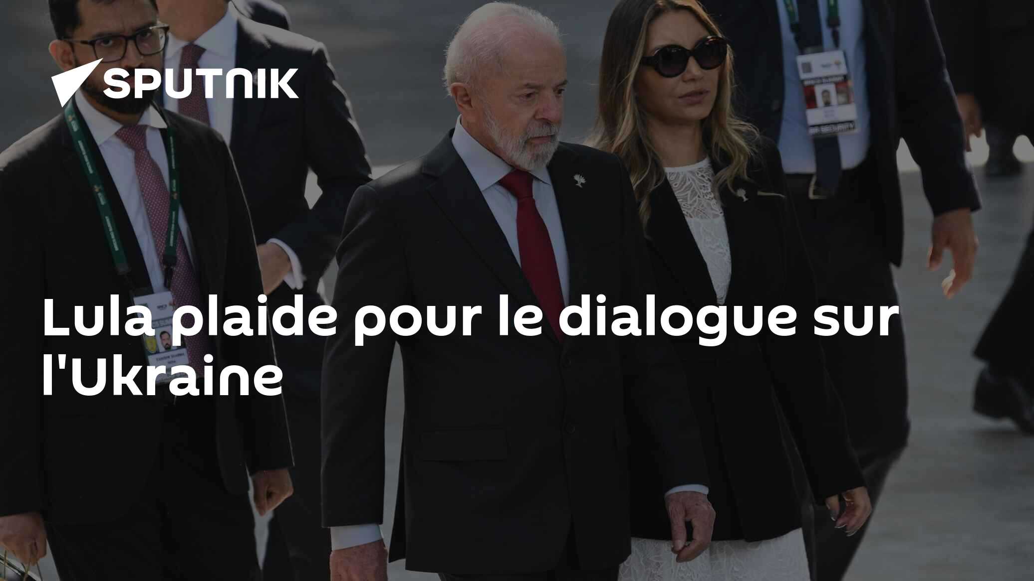 Lula plaide pour le dialogue sur l'Ukraine