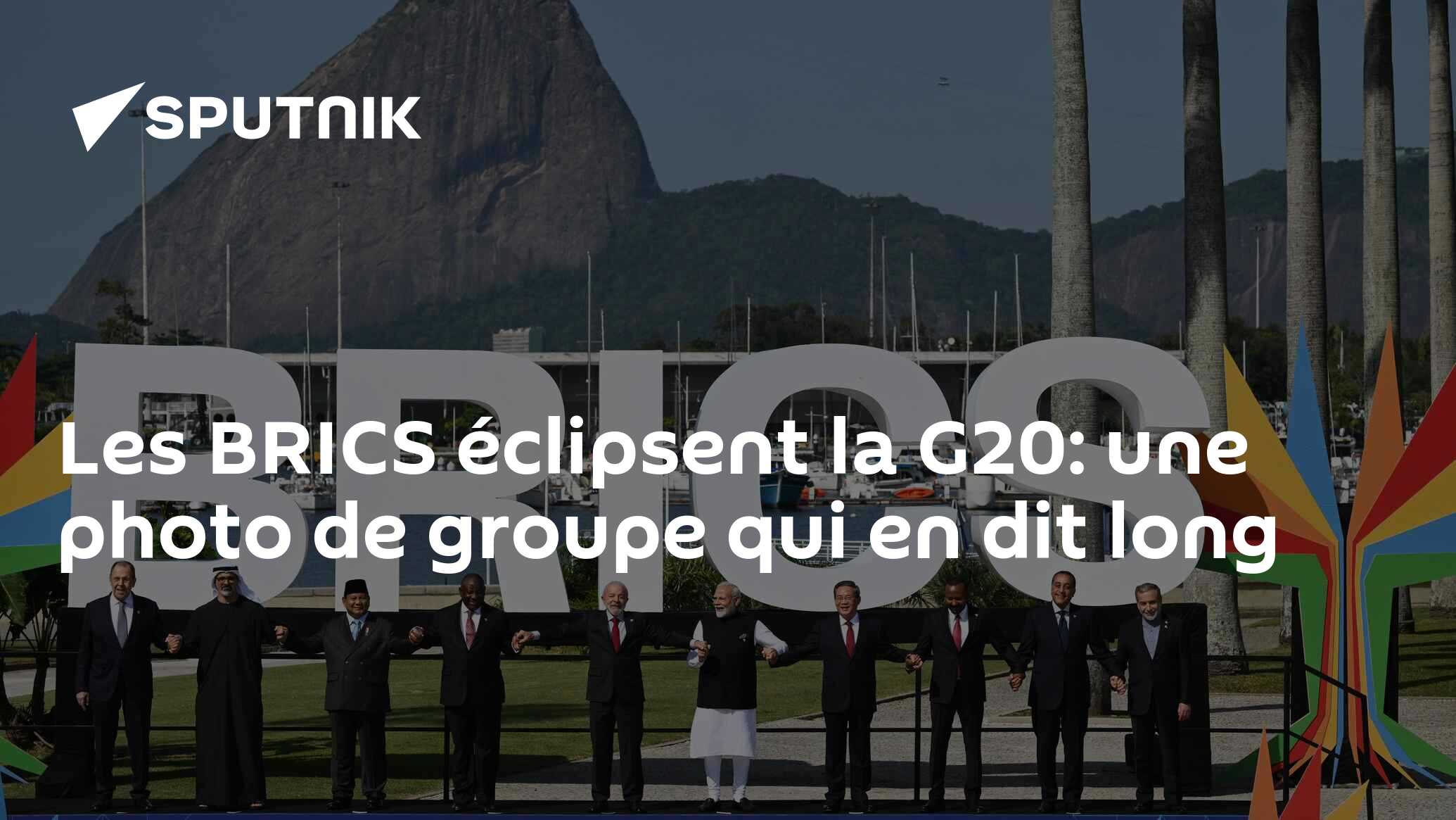 Les BRICS éclipsent la G20: une photo de groupe qui en dit long