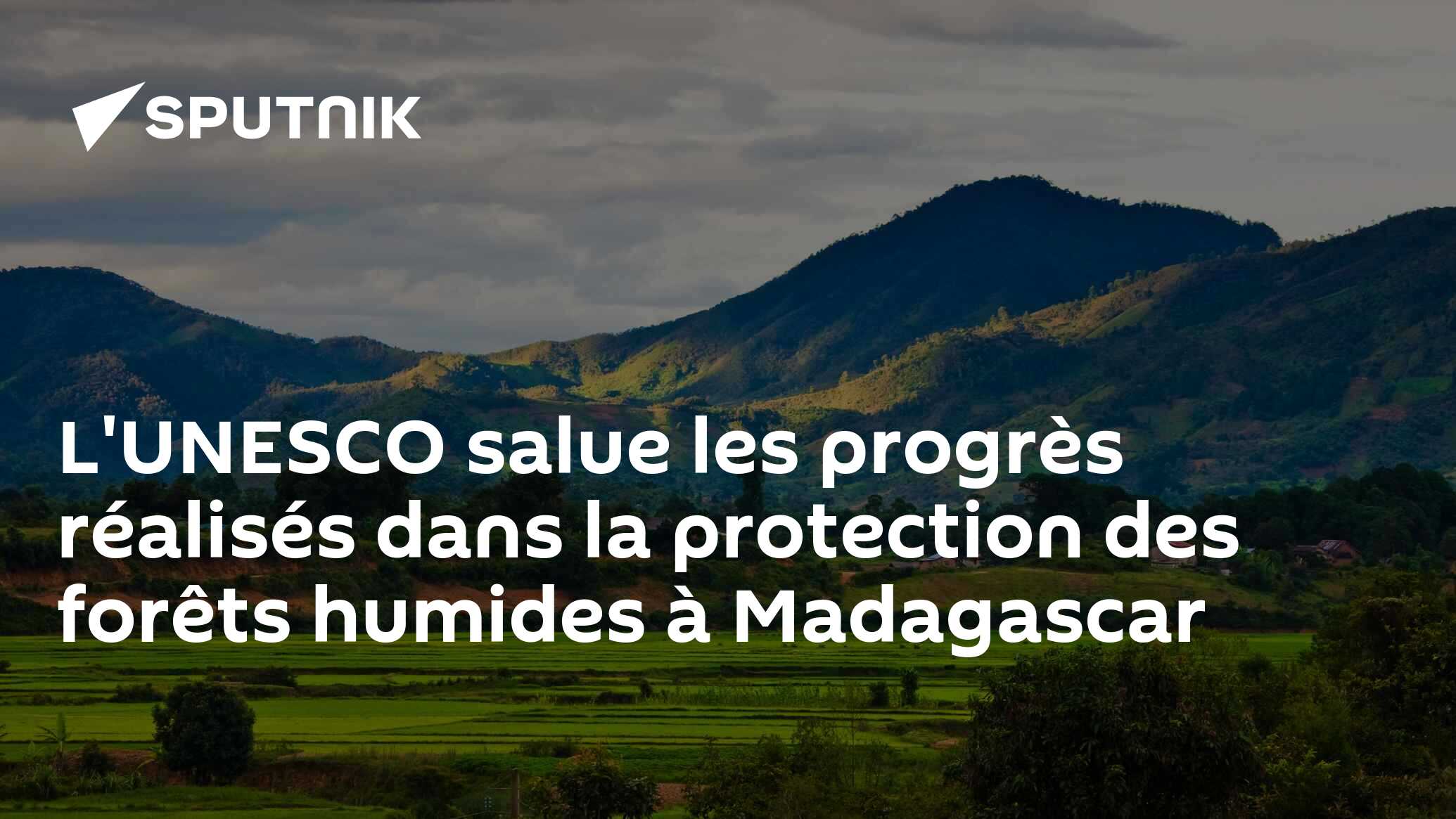 L'UNESCO salue les progrès réalisés dans la protection des forêts humides à Madagascar