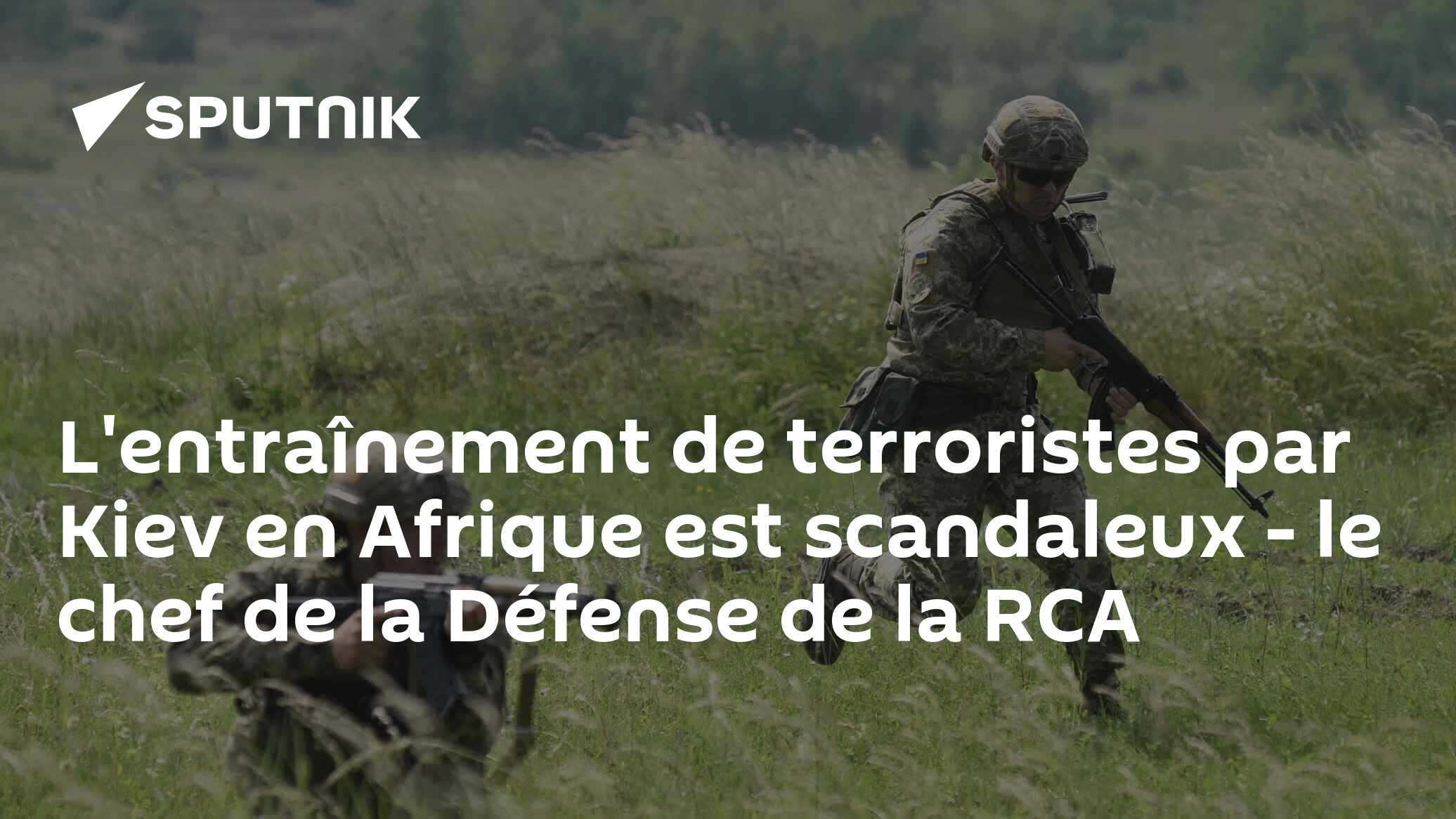 L'entraînement de terroristes par Kiev en Afrique est scandaleux - le chef de la Défense de la RCA