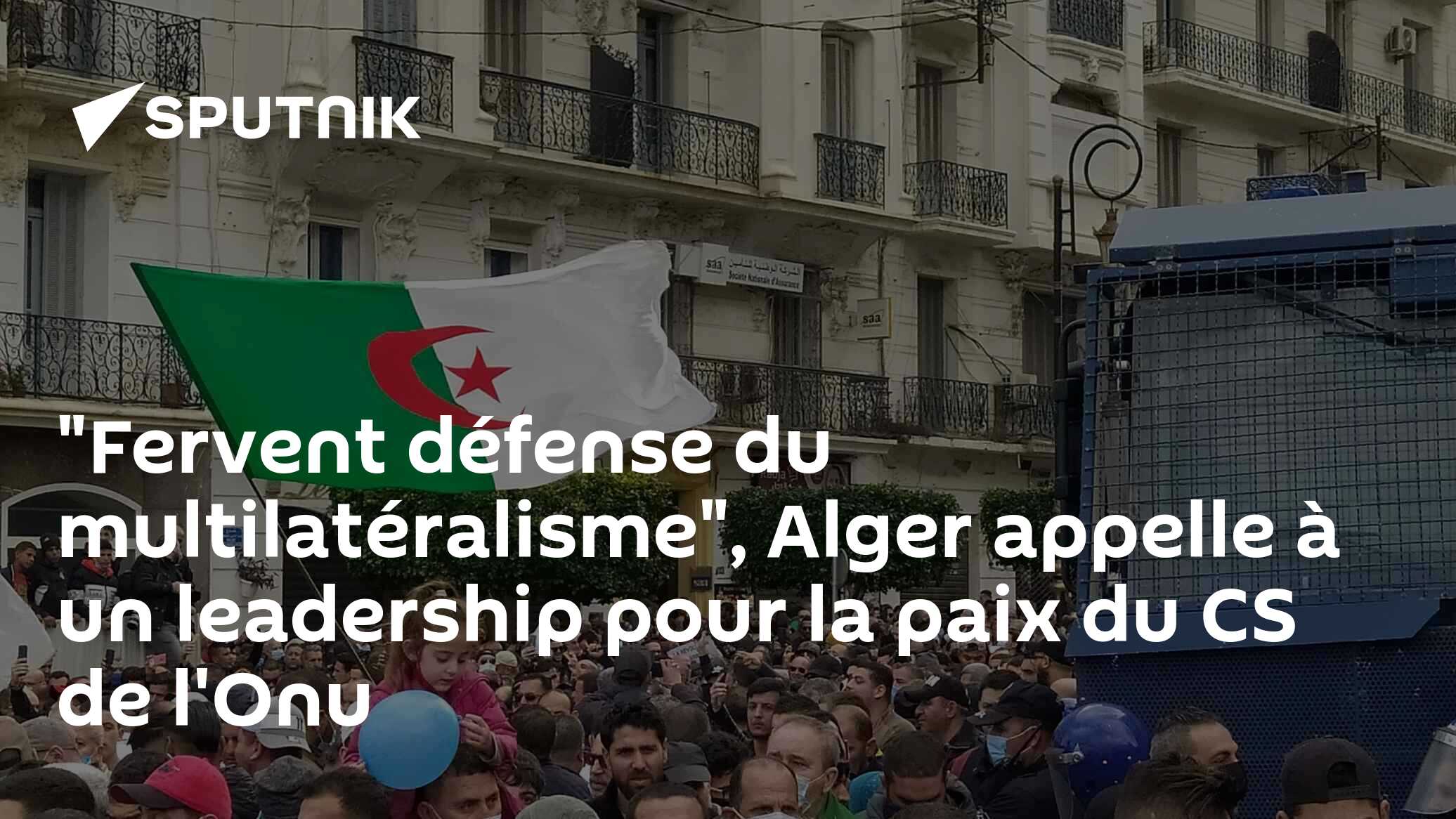 "Fervent défense du multilatéralisme", Alger appelle à un leadership pour la paix du CS de l'Onu