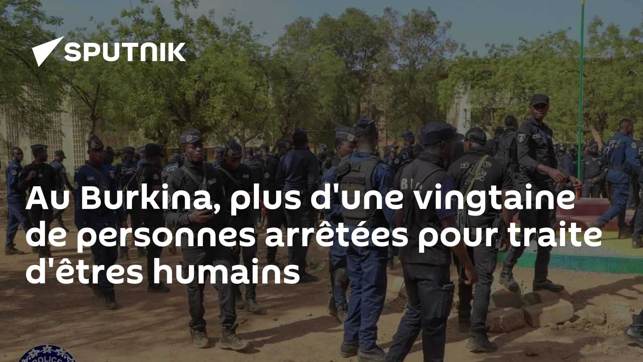 Au Burkina, plus d'une vingtaine de personnes arrêtées pour traite d'êtres humains