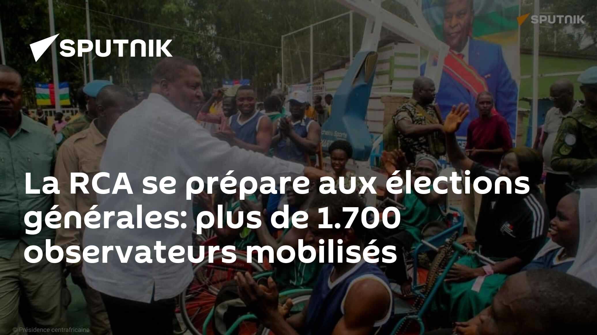 La RCA se prépare aux élections générales: plus de 1.700 observateurs mobilisés