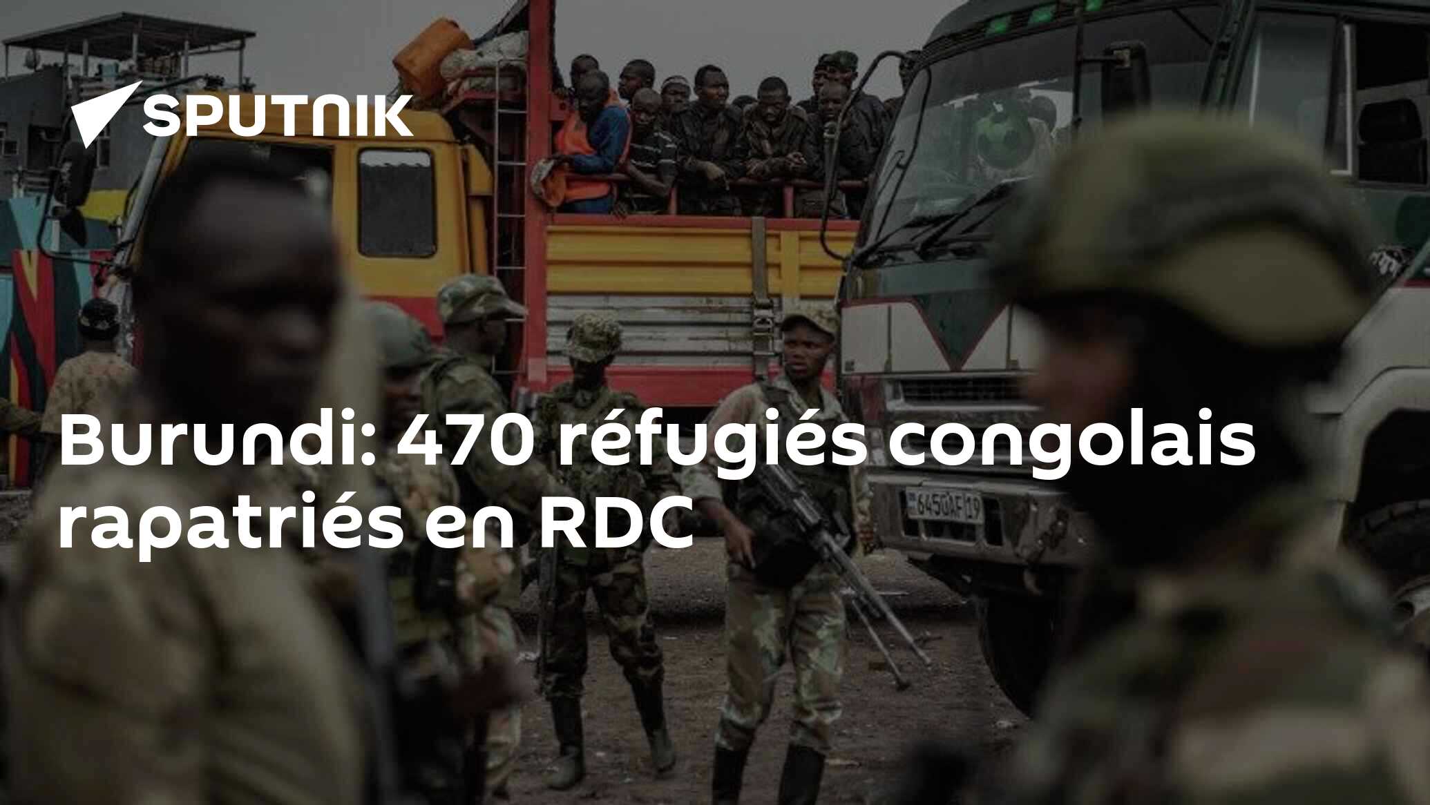 Burundi: 470 réfugiés congolais rapatriés en RDC