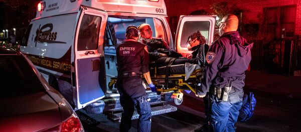 Des médecins à New York - Sputnik Afrique