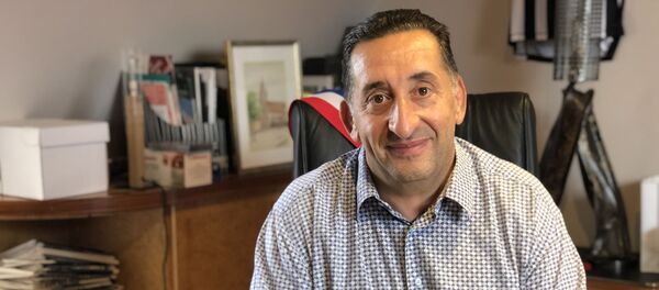 Azzédine Taibi, maire de Stains - Sputnik Afrique