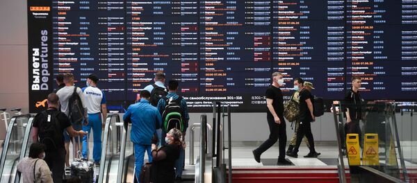 Un aéroport de Moscou - Sputnik Afrique