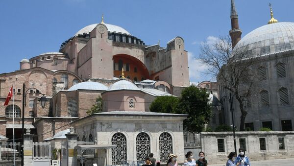 Basilique Sainte-Sophie d'Istanbul - Sputnik Afrique