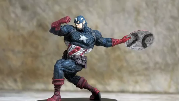 Une figurine de Captain America - Sputnik Afrique