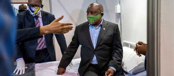Le Président sud-africain Cyril Ramaphosa - Sputnik Afrique