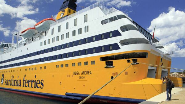 Cruise-ferry Mega Andrea - Sputnik Afrique