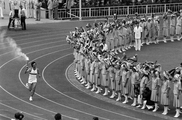 40e anniversaire de l’ouverture des Jeux olympiques d’été de Moscou

 - Sputnik Afrique
