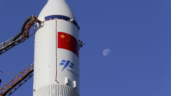 Une fusée chinoise à la base de Wenchang, image d'illustration - Sputnik Afrique