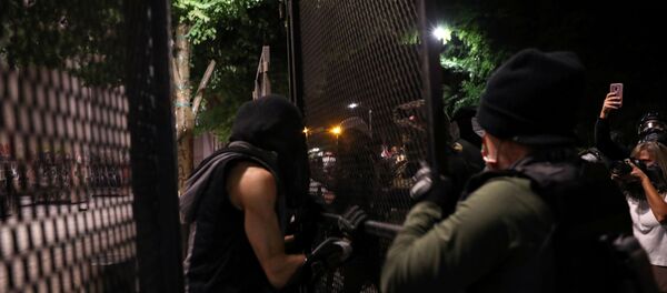 Protestations à Portland - Sputnik Afrique