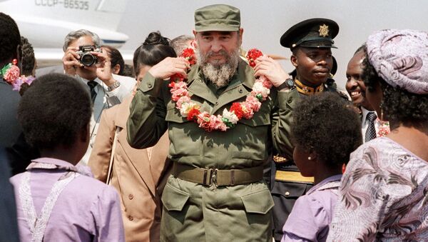 Fidel Castro en Afrique - Sputnik Afrique